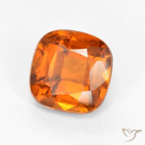 9,17 ctw natürlicher Mittelorange Hessonit-Granat, Kissen, VS