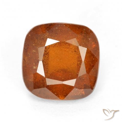 1.94ct Natürlicher Mitteldunkles Orange Hessonit-Granat, Kissen, SI