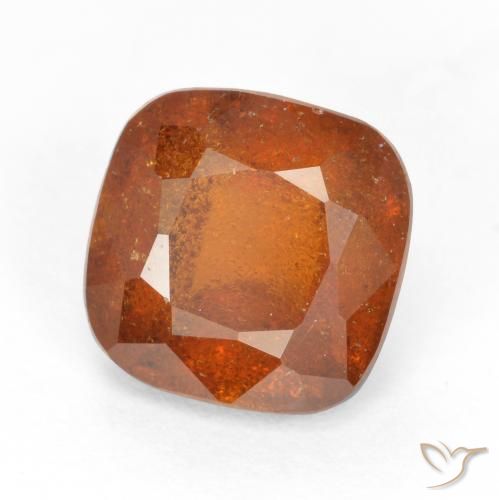 9,17 ctw natürlicher Mitteldunkles Orange Hessonit-Granat, Kissen, SI