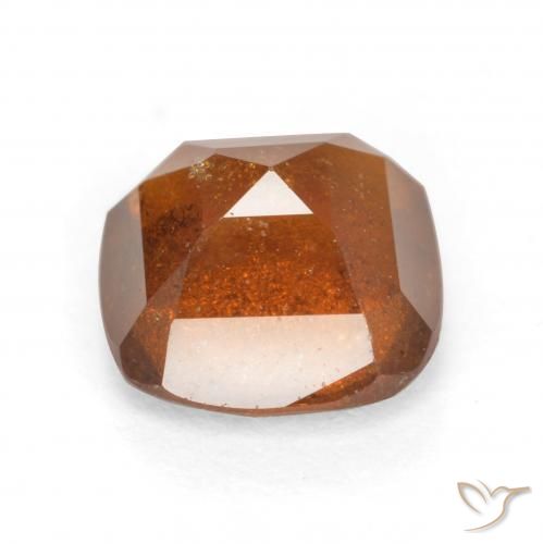9,17 ctw natürlicher Mitteldunkles Orange Hessonit-Granat, Kissen, SI