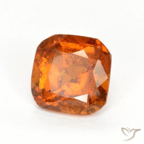 9,17 ctw natürlicher Mittelorange Hessonit-Granat, Oktagonschliff, SI