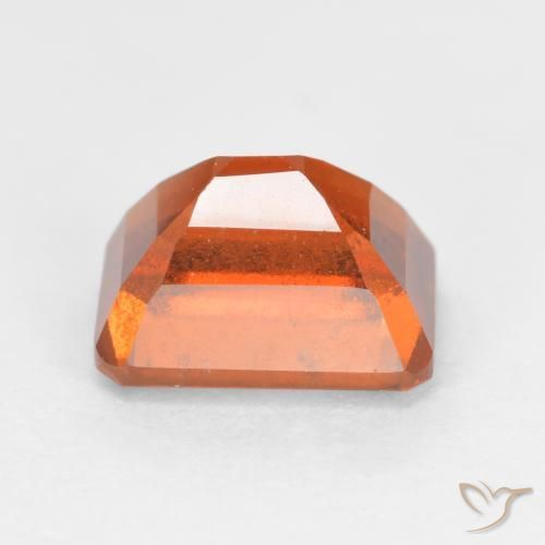 9,17 ctw natürlicher Mittelorange Hessonit-Granat, Oktagonschliff, SI