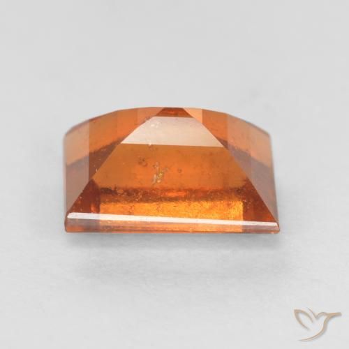 9,17 ctw natürlicher Mittelorange Hessonit-Granat, Baguette, SI