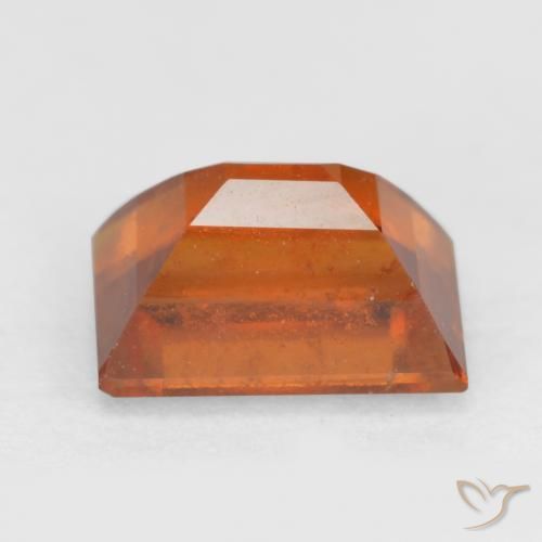9,17 ctw natürlicher Mittelorange Hessonit-Granat, Baguette, SI