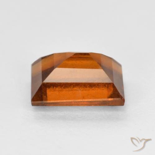 9,17 ctw natürlicher Mitteldunkles Orange Hessonit-Granat, Baguette, VS