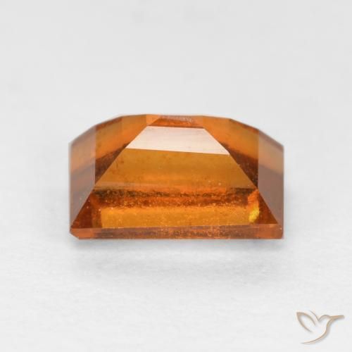 9,17 ctw natürlicher Mittelorange Hessonit-Granat, Baguette, VS-SI