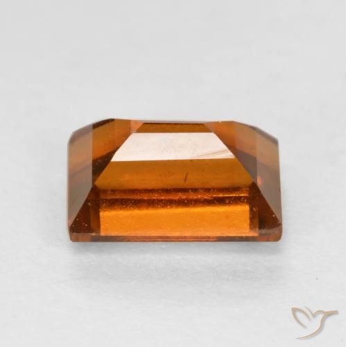 9,17 ctw natürlicher Mittelorange Hessonit-Granat, Baguette, VS-SI