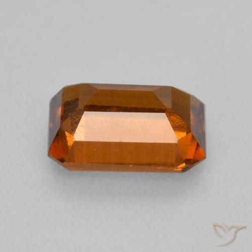 9,17 ctw natürlicher Mittelorange Hessonit-Granat, Oktagonschliff, VS