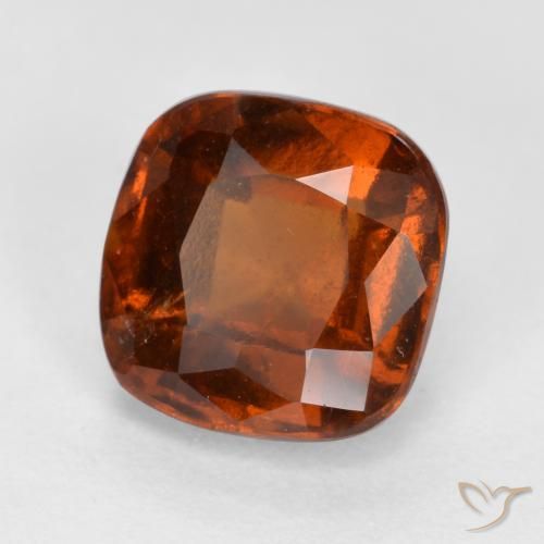 9,17 ctw natürlicher rötlich-orange Hessonit-Granat, Kissen, VS-SI