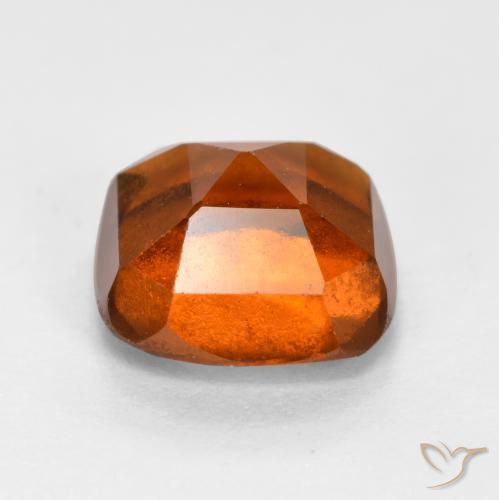 9,17 ctw natürlicher Dunkelorange Hessonit-Granat, Kissen, SI