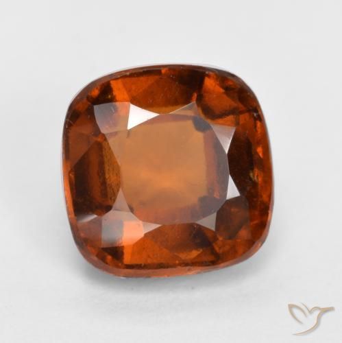 9,17 ctw natürlicher Amber Orange Hessonit-Granat, Kissen, VS