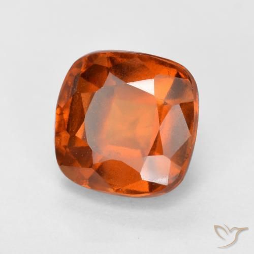 9,17 ctw natürlicher Feuerorange Hessonit-Granat, Kissen, VS