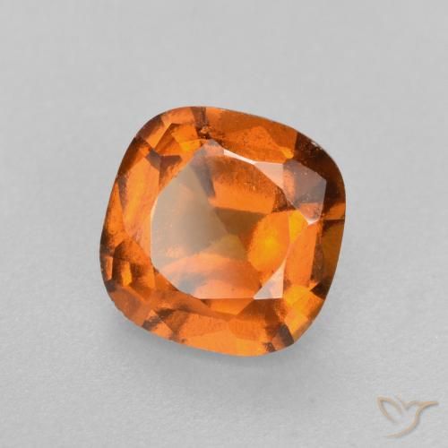 9,17 ctw natürlicher Mittelorange Hessonit-Granat, Kissen, VS-SI