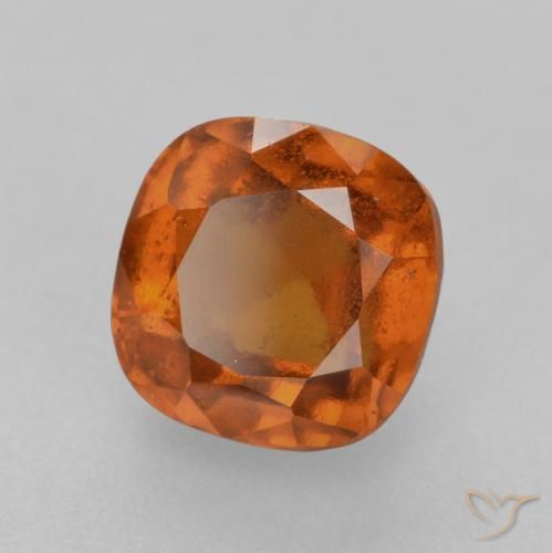 9,17 ctw natürlicher Mittelorange Hessonit-Granat, Kissen, VS-SI