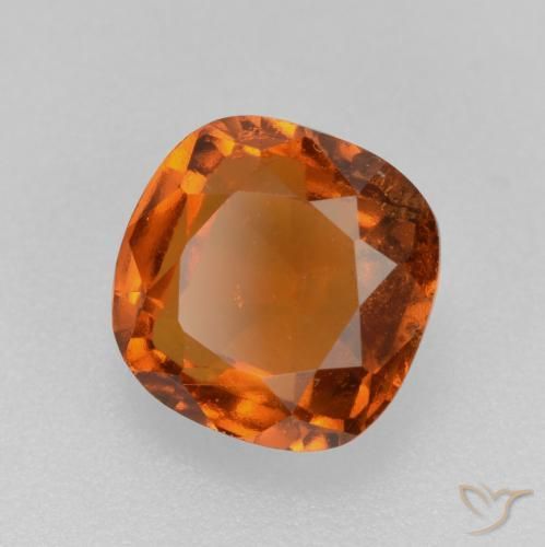 9,17 ctw natürlicher Mittelorange Hessonit-Granat, Kissen, VS-SI