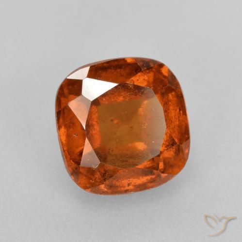 9,17 ctw natürlicher Mittelorange Hessonit-Granat, Kissen, VS-SI