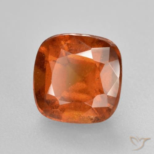 9,17 ctw natürlicher Feuerorange Hessonit-Granat, Kissen, SI