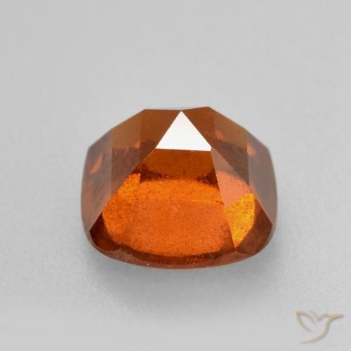 9,17 ctw natürlicher Feuerorange Hessonit-Granat, Kissen, SI