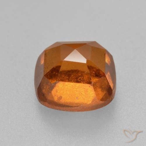 9,17 ctw natürlicher rötlich-orange Hessonit-Granat, Kissen, VS-SI