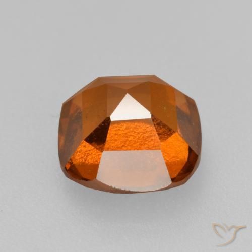 9,17 ctw natürlicher Mitteldunkles Orange Hessonit-Granat, Kissen, VS-SI