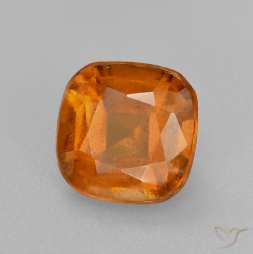 9,17 ctw natürlicher Mittelorange Hessonit-Granat, Kissen, VS-SI