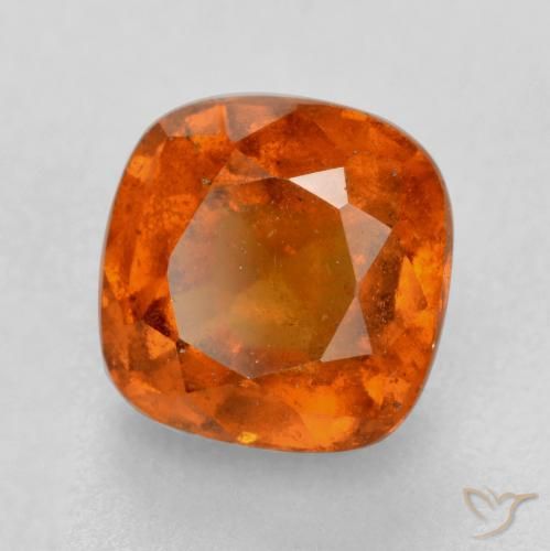 9,17 ctw natürlicher Mittelorange Hessonit-Granat, Kissen, SI