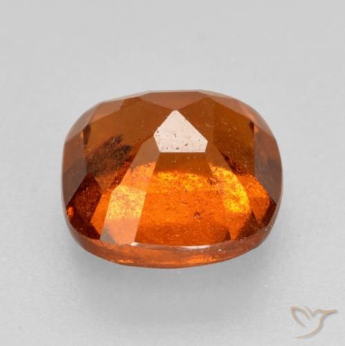 9,17 ctw natürlicher Mittelorange Hessonit-Granat, Kissen, SI