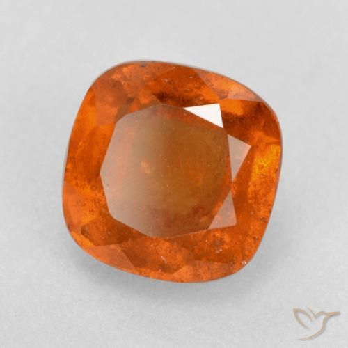 9,17 ctw natürlicher Mittelorange Hessonit-Granat, Kissen, SI