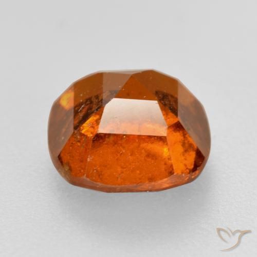 9,17 ctw natürlicher Feuerorange Hessonit-Granat, Kissen, SI
