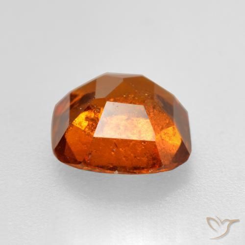 9,17 ctw natürlicher Amber Orange Hessonit-Granat, Kissen, SI