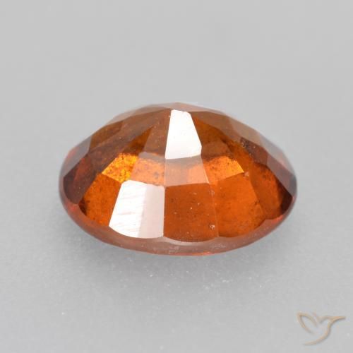 9,17 ctw natürlicher Mittelorange Hessonit-Granat, Oval, SI