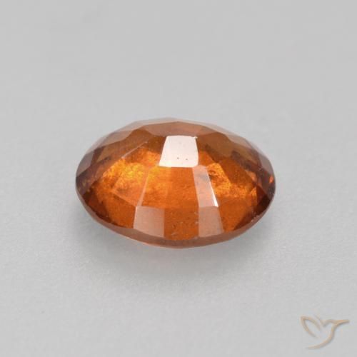 9,17 ctw natürlicher Mittelorange Hessonit-Granat, Oval, SI