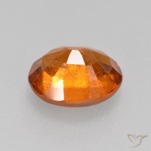 9,17 ctw natürlicher tieforange Hessonit-Granat, Oval, SI