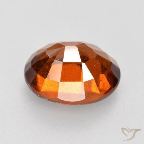 9,17 ctw natürlicher Amber Orange Hessonit-Granat, Oval, VS-SI
