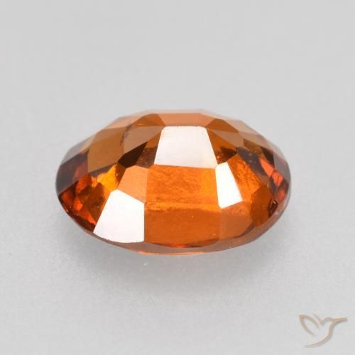 9,17 ctw natürlicher tieforange Hessonit-Granat, Oval, VS-SI