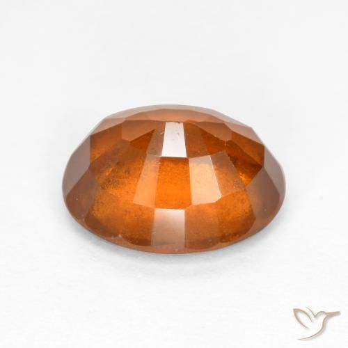 9,17 ctw natürlicher Mittelorange Hessonit-Granat, Oval, SI