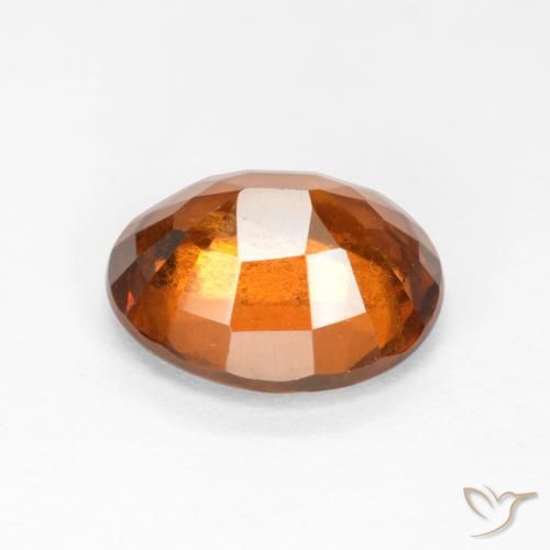 9,17 ctw natürlicher tieforange Hessonit-Granat, Oval, SI