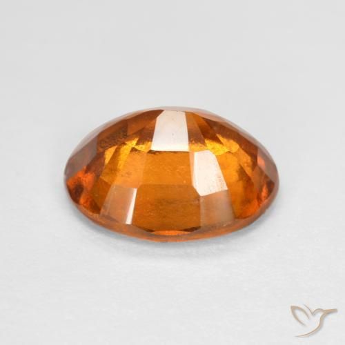 9,17 ctw natürlicher Mittelorange Hessonit-Granat, Oval, SI