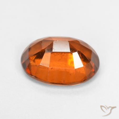 9,17 ctw natürlicher tieforange Hessonit-Granat, Oval, VS