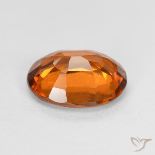 9,17 ctw natürlicher Mittelorange Hessonit-Granat, Oval, VS