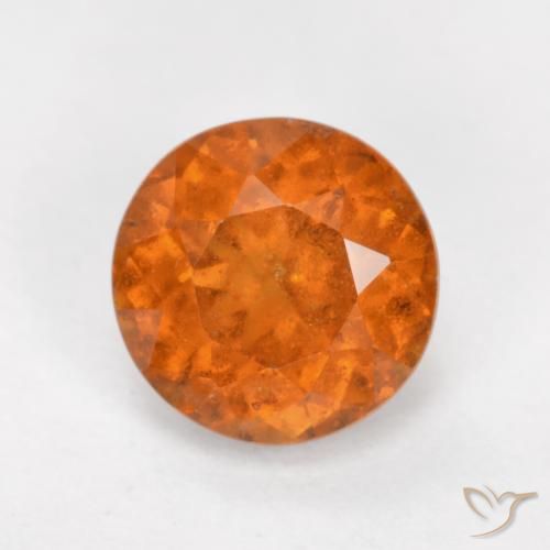 9,17 ctw natürlicher Mittelorange Hessonit-Granat, Runden, SI