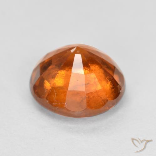 9,17 ctw natürlicher Mittelorange Hessonit-Granat, Runden, SI