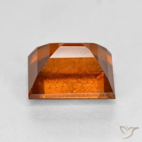 9,17 ctw natürlicher Amber Orange Hessonit-Granat, Baguette, VS-SI
