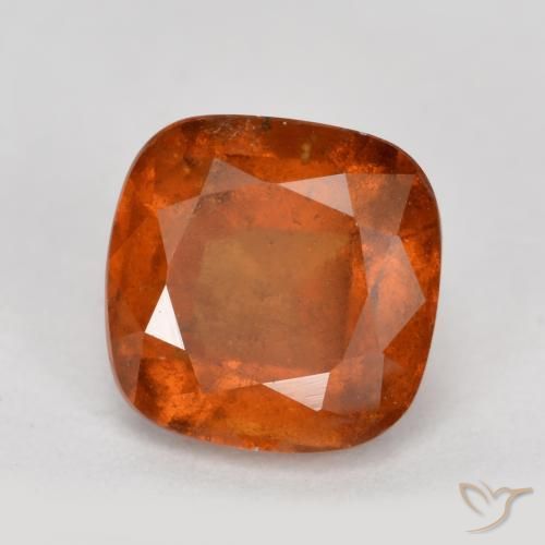 9,17 ctw natürlicher Mittelorange Hessonit-Granat, Kissen, SI