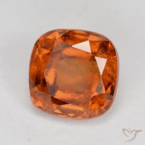 9,17 ctw natürlicher Mittelorange Hessonit-Granat, Kissen, SI