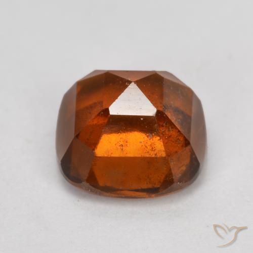 9,17 ctw natürlicher Amber Orange Hessonit-Granat, Kissen, SI