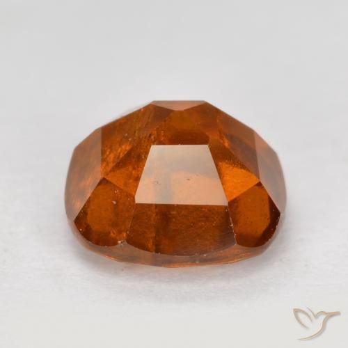 9,17 ctw natürlicher Amber Orange Hessonit-Granat, Kissen, SI