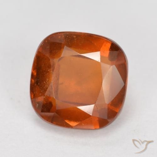 9,17 ctw natürlicher Amber Orange Hessonit-Granat, Kissen, VS-SI