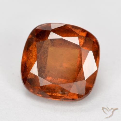 9,17 ctw natürlicher Dunkelorange Hessonit-Granat, Kissen, VS-SI