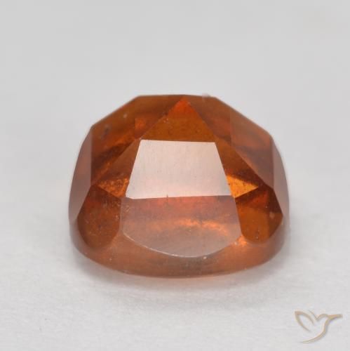 9,17 ctw natürlicher Amber Orange Hessonit-Granat, Kissen, SI